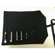 6 Pocket Japanese Chef Knife Roll Bag Canvas Knife Roll Carry Case Chef Wallet