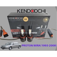 🔥READY STOCK🔥KENDODCHI 2Pcs H8 LED Car Headlight FOR PROTON WIRA (1993-2009)  product by Malaysia