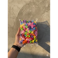 3D Letter Beads with Large Holes (1Pon)