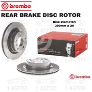 GENUINE BREMBO REAR BRAKE DISC ROTOR BMW F30 316i 318i LCI 320i 320d F32 420i F22 COUPE 220i