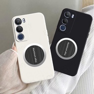 Casing For VIVO Y31 5G 2025 V2521 Y21D 4G With Magnetic Self Adhesive Sticker Matte Back Cover