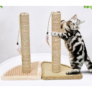 50cm Cat Scratcher SEAGRASS Cat Scratching Post Pole Cat Tree Board Condo House Kucing Sisal