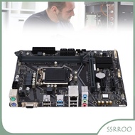 ssrroo Wisoqu H410M S2 Motherboard for 10th Gen CPU Gaming PC with DDR4 64GB Dual Channel M ATX LAN 