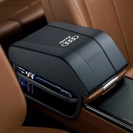 Leather Car Armrest Box Height Pad Armrests Cushion For Audi A3 8l A1 Q5 TT mk2 A5 A4 B7 B8 B5 A6 C7