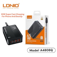 LDNIO Desktop Fast Charger Adapter (65W) A4808Q