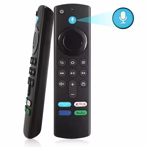 Replacement Voice Remote Control with Shortcut Buttons for Smart TV Streaming Devices Fire TV Stick 