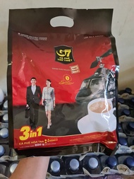 Cà phê sữa hoà tan G7 3in1 bịch 50 gói vuông