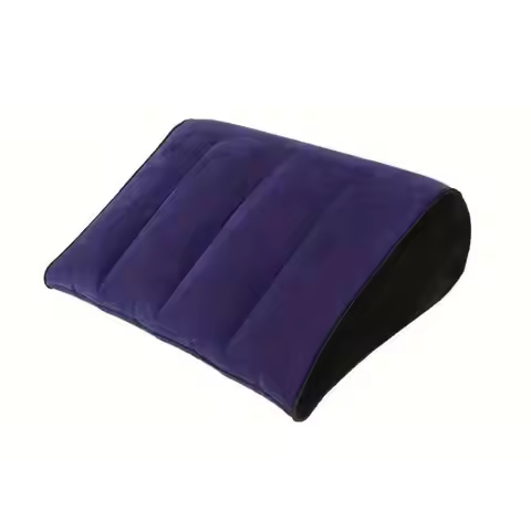Inflatable Pillow Flocking Silicone Pillow Magic Cushion Relax Cushion Triangle Cylinder Wedge Infla