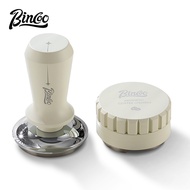 BINCOO Coffee Tamper Set with Three-Piston Powder Dispenser Elastic Tamper Hammer Set Three-Piece Ta