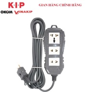 VINAKIP S021 32A 250V 8000W 3-way super load-bearing power outlet, fireproof, shatterproof, heavy lo