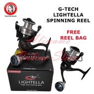 2024 NEW G-TECH LIGHTELLA SPINNING REEL GTECH MESIN PANCING