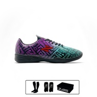 Zars - Xhadera Baltica Futsal Shoes IN Black Purple OriginalTOSCA