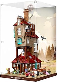 cooldac Acrylic Display Case Compatible with Lego 76437 The Fox Building - Collector's Edition (Box