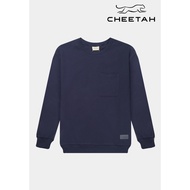 Cheetah Men Oversized Long Sleeve Sweatshirt - 61252
