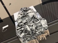 Dior scarf 迪奧動物森林印花圍巾男女