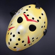 Mask หน้ากาก Jason Friday the 13th เจสันสุดโหด ศุกร์ 13 ฝันหวาน วัสดุ พลาสติก PC ป้องกัน สำหรับใส่ ปาร์ตี้ แฟนซีคอสเพลย์ การแสดง สยองขวัญ สุดโหด ฮอกกี้ หมวก บีบี ฮาโลวีน รักบี้ ของสะสมหายาก Horror Cosplay Sport Hockey Hat BB Halloween Party Fancy Rugby