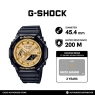 G-shock Jam Tangan Pria GA-2100GB-1ADR Original Analog Digital Black