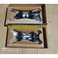 DT Swiss Hubs front and rear 350 disc thru axle non-boost (32holes)