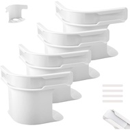 4 Pcs Removable Bed Corner Sheet Holder with Lock Strips Fitted Mattress Sheet Grippers Keepers Bedl