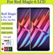Original AMOLED For Red Magic 6 6s 6R 6 Pro 6s Pro LCD Display Touch Screen Replacement