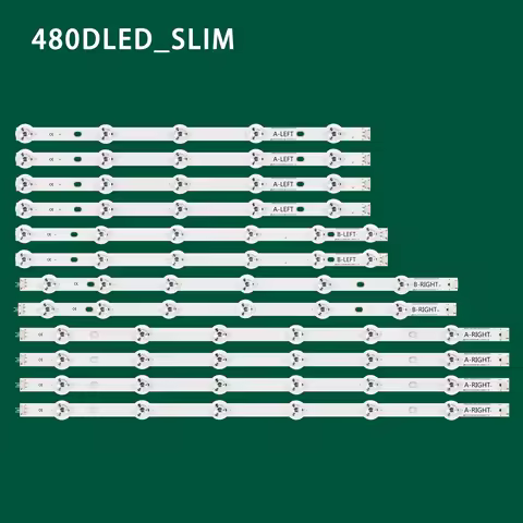 LED Backlight Strip for TX-48CXW404 48AO2USB TX48CX400B TFUH483003D LED48304UHDT2 VES480QNSS-3D-U01 