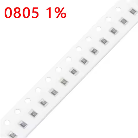 100pcs 0805 1% Smd Resistor 0 0.1 0.11 0.12 0.13 0.15 0.16 0.18 0.2 0.22 0.24 0.25 0.27 0.3 0.33 0.3