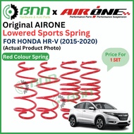 [BNN] AIRONE Honda HR-V HRV RU 2015 - 2020 Lowered Height Sport Spring (Warna Merah) 4 Pcs 1 Set