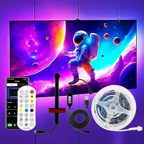 Smart Ambilight Led Television Ambilight Led For Tv 55-75 Inch Tv Backlight Camera 3.8M 5Meter Music
