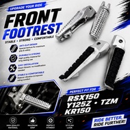 New Footrest Front Y110 RSX150 RS150 Y125Z Y125ZR Y110 SS SS 2 TZM KR150 KRZ Alloy / Rubber Tapak Ka