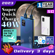 🚩[SPOT] 20000mAh PD 40W Super Fast Charge Powerbank 20000mAh Powerbank Flash Charge Power Bank Qc3.0 Power Bank 充电宝