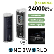 Shargeek/Sharge 170: Coolest Powerbank with Unparalleled Charging  | 3-device Fast Charging Power Ba