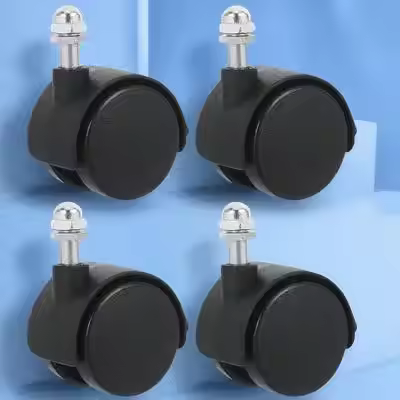 4pcs Universal Caster Wheel For Oil-Filled Heater Plastic Swivel Casters Replacement Wheels Electric