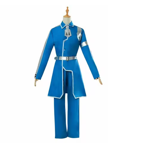 Unisex Anime Cos Alicization Kirito Yujio Eugeo Cosplay Costumes Uniform