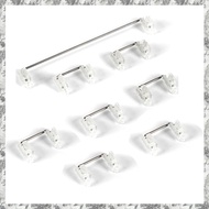 [I O J E] Mechanical Keyboard Cherry Mx Switch Pcb Mounted Cherry Stabilizer Clear Transparent Case 