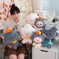 Pleasant Goat and Big Big Big Big Wolf Plush Doll Cute Hug Lazy Goat Doll Little Gray Gray Doll Gift