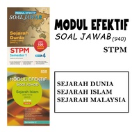PENERBIT EHSAN | REFERENCE BOOK | STPM - MODUL EFEKTIF SOAL JAWAB (SEJARAH) (SEMESTER 1 - 3)