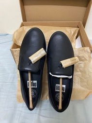 全新Fitflop Tassel SUPERSKATE Leather Loafers Black 有盒 返工鞋