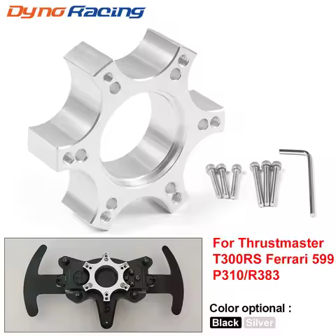 70mm Steering Wheel Adapter Plate For Thrustmaster T300RS Ferrari 599 P310/R383 14 inch Steering Whe