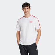 [Only 8.8 - VOUCHER 30%]adidas Lifestyle Graphic Codes Collegiate Club T-Shirt Men White JJ1606