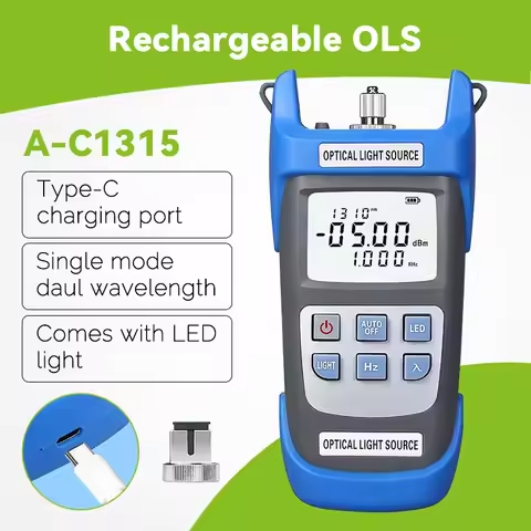 COMPTYCO A-C1315 Rechargeable Fibre Optic Light Sources OLS Fiber Optical Laser 1310 1550nm Handheld