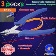 3Peaks Stainless Steel Nippers with Spring Elastomer Grip