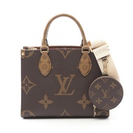 【二手】路易威登LOUIS VUITTON OnTheGo PM Monogram Giant Reverse 手提包 M46373 PVC塗層帆布 OnTheGo PM 女士