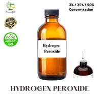 Hydrogen Peroxide (OXTERIL) 1 Litre | 3 % Concentration | Food Grade | Evonik Germany