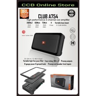 JBL Club A754 Club Series 4-Channel Car Amplifier — 75 watts RMS x 4