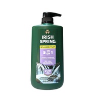 [HCM] ( Mẫu mới) Sữa tắm gội  rửa mặt Nam 5in1 Irish Spring 887ml - Hàng Mỹ