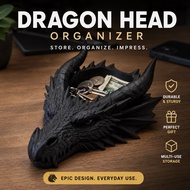 Dragon Head Organizer – Unique Key Holder, Coin, and Table Decoration Accessories Desk Organizer Tab