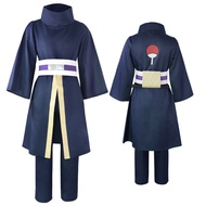 Anime Naruto Uchiha Obito Trang Phục Cosplay Uchiha Sasuke Kimono đồng phục trọn bộ trang phục đóng