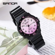 SANDA Waterproof Luxury Women Watch 6011