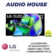 LG OLED83C3PSA 83 ThinQ AI 4K OLED TV ENERGY LABEL: 4 TICKS 3 YEARS WARRANTY BY LG