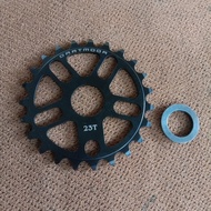 Sprocket 23T chainring black iron bmx bicycle gear